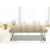 Natural and Gold Tufted Geometric LR99013 Indoor Bench - Baconco