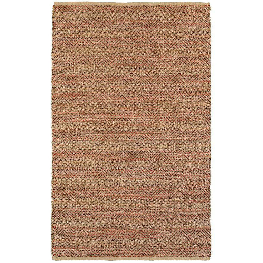 Natural Fiber LR03310 Burgundy Rug - Baconco