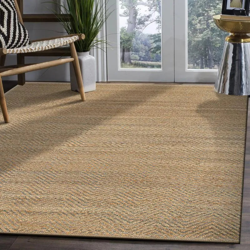 Natural Fiber Lr03344 Natural/Gray Rug - Baconco