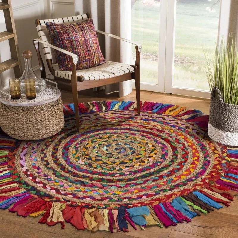 Natural Jute Lr03382 Multi/Natural Rug - Baconco