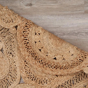 Natural Jute Lr12029 Natural Rug - Baconco