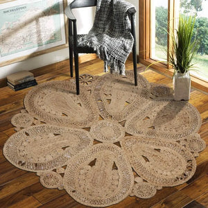 Natural Jute Lr12029 Natural Rug - Baconco