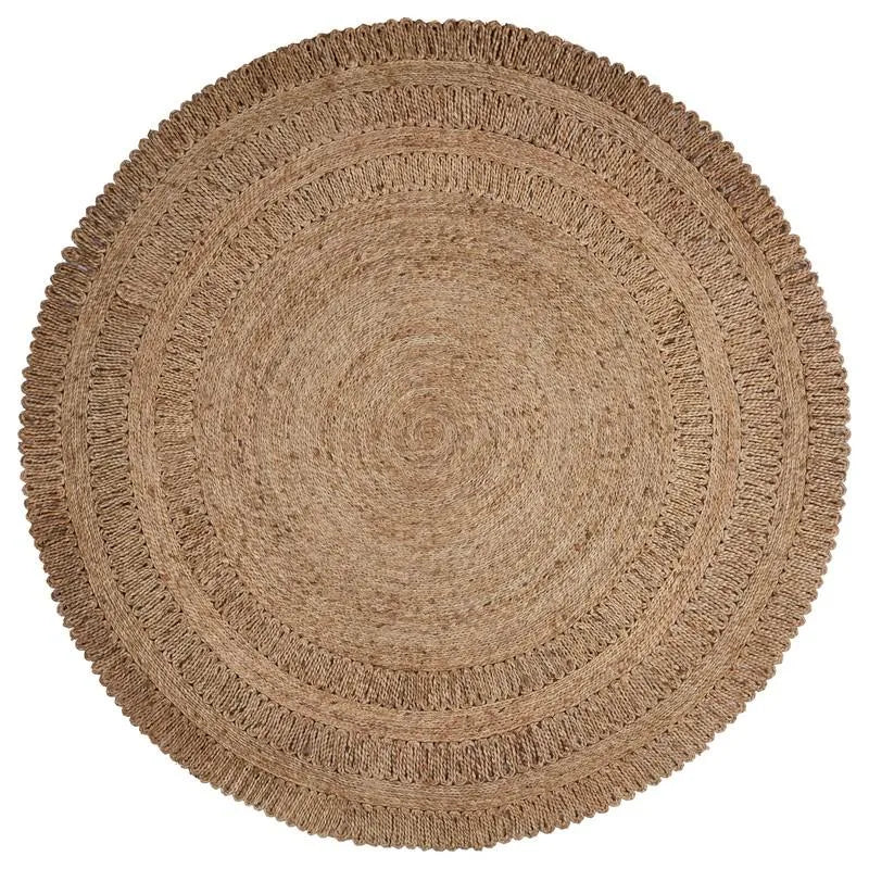 Natural Jute Lr12034 Gray Rug - Baconco