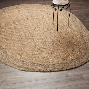 Natural Jute LR12035 Natural / Gray Rug - Baconco