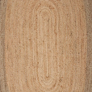 Natural Jute LR12035 Natural / Gray Rug - Baconco