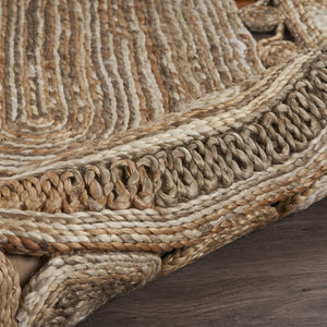 Natural Jute LR12038 Natural Rug - Baconco