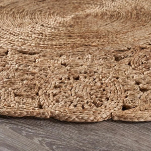 Natural Jute Lr12045 Natural Rug - Baconco