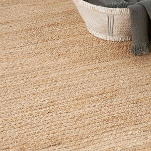 Natural Jute NJT01 Bleached Rug - Baconco