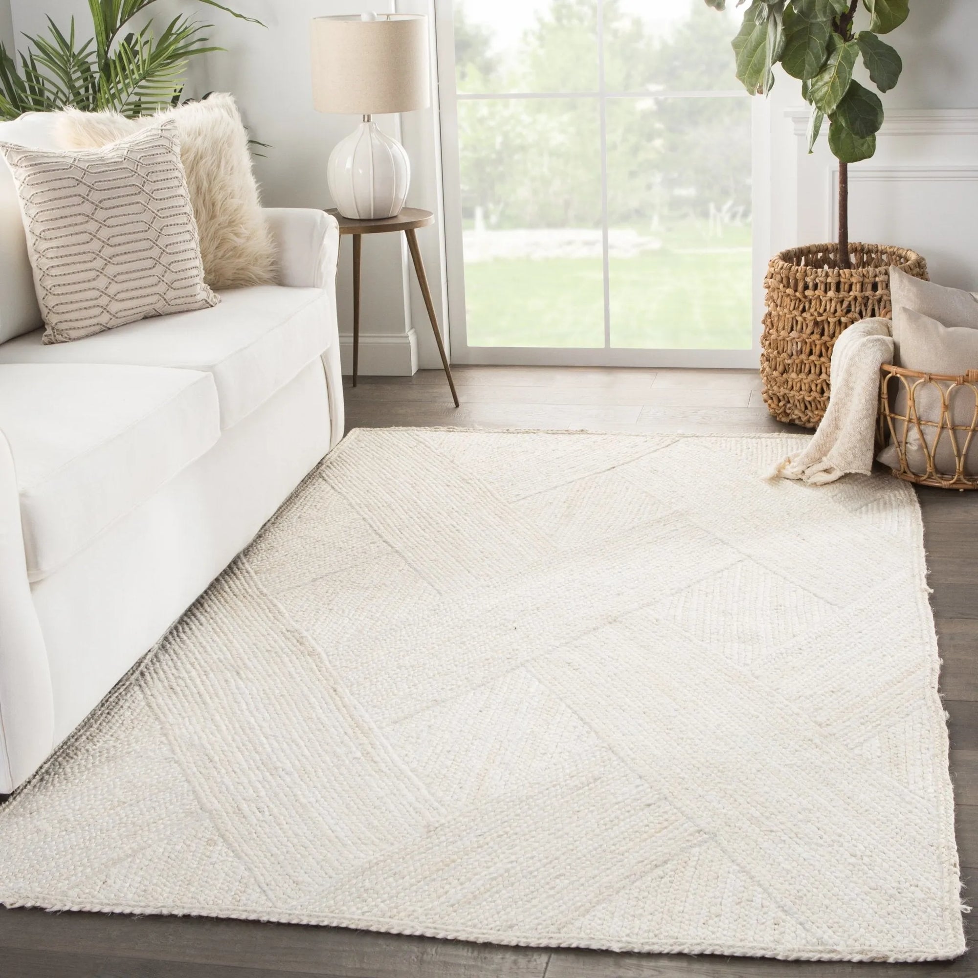 Naturals Tobago NAT35 Vero Ivory Rug - Baconco