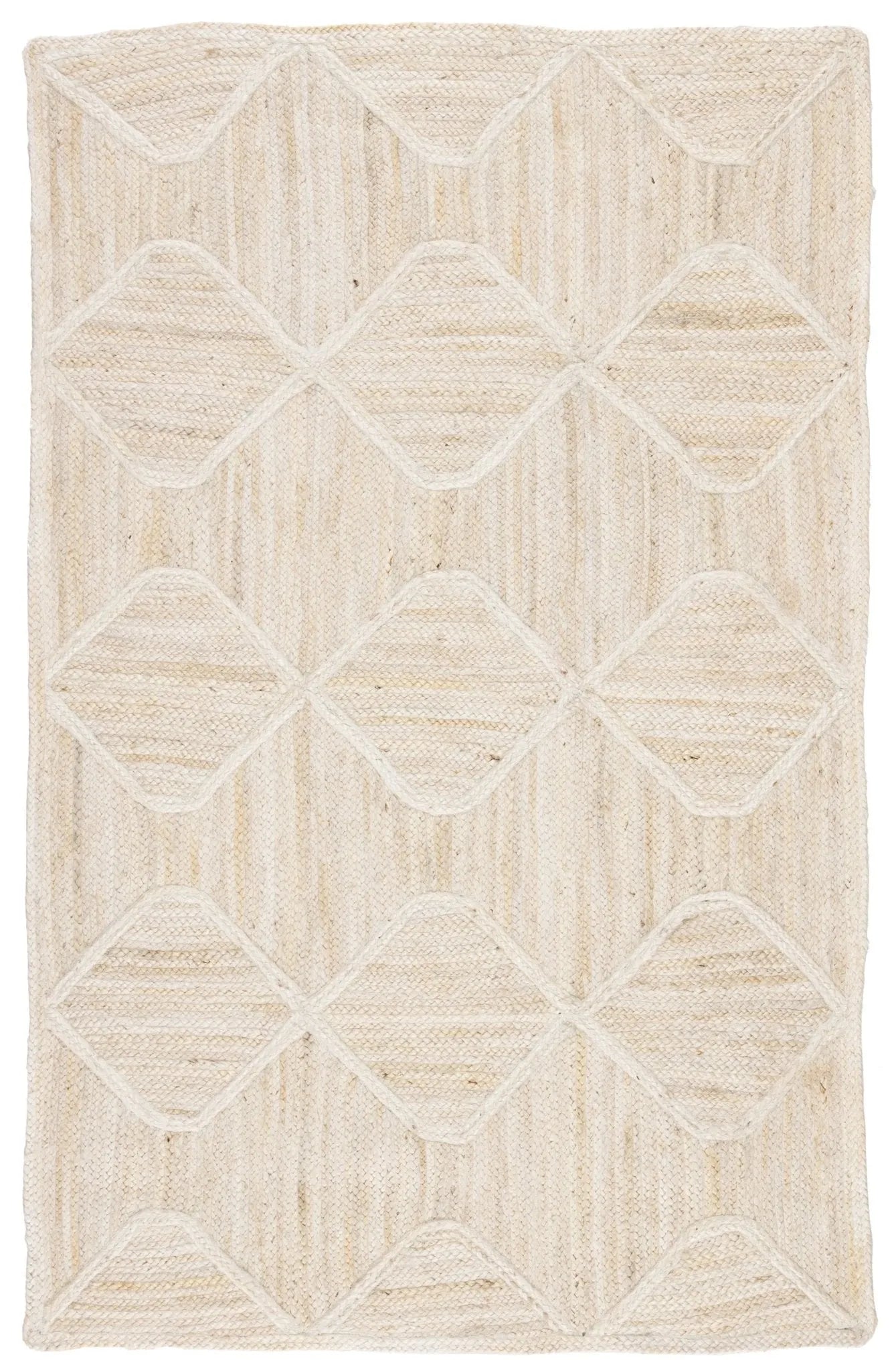 Naturals Tobago Nat41 Sisal Bow Ivory/Beige Rug - Baconco