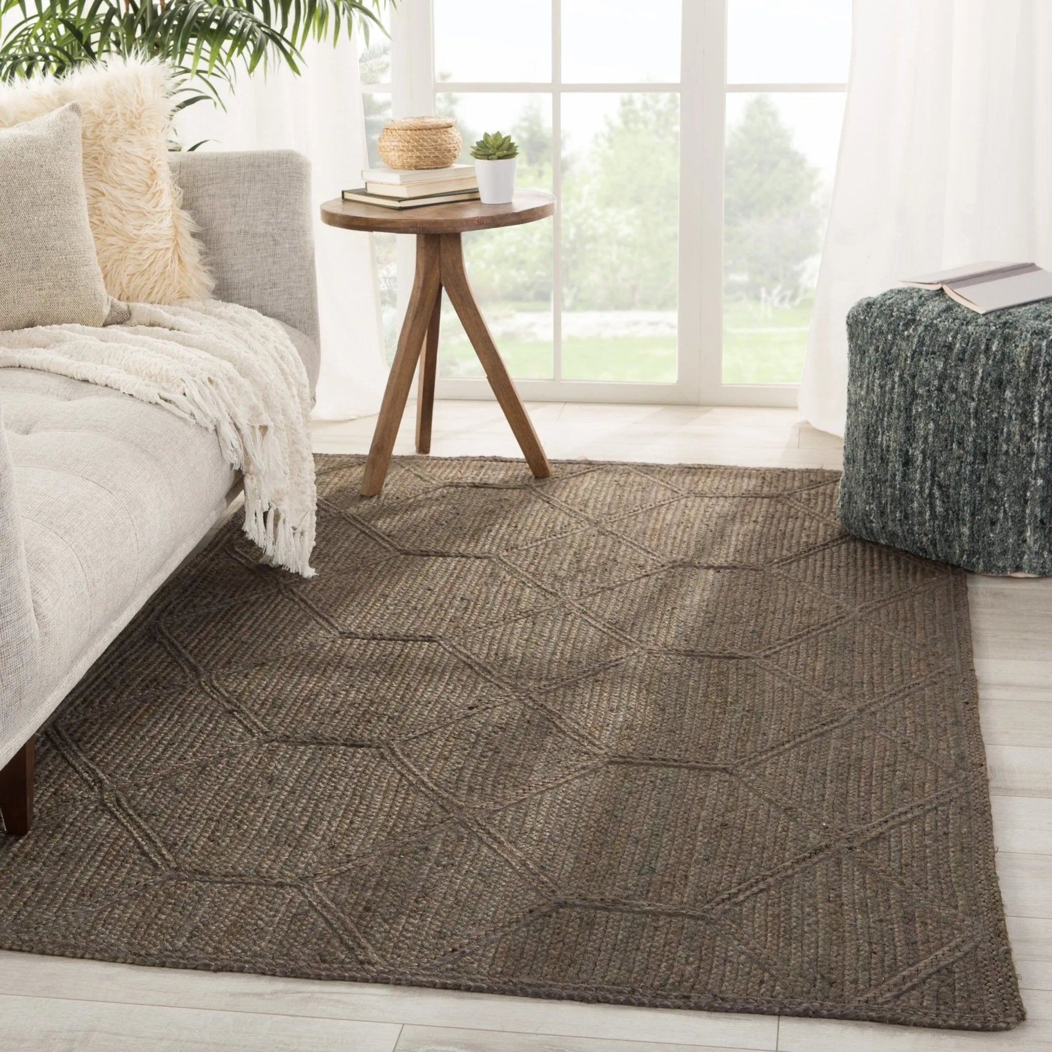 Naturals Tobago Nat42 Ponce Brown/Gray Rug - Baconco