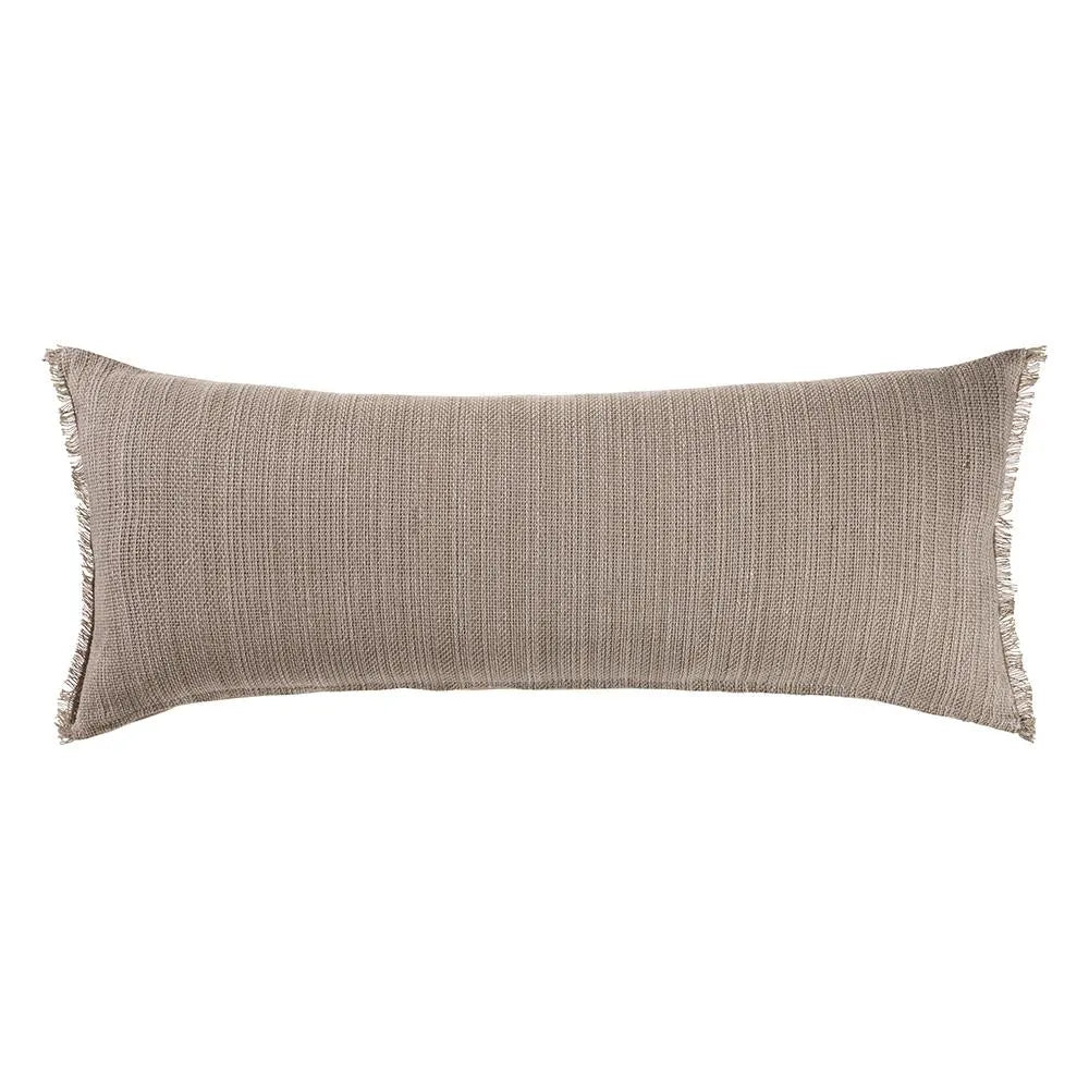 Neutral Tan Lumbar LR07520 Throw Pillow - Baconco