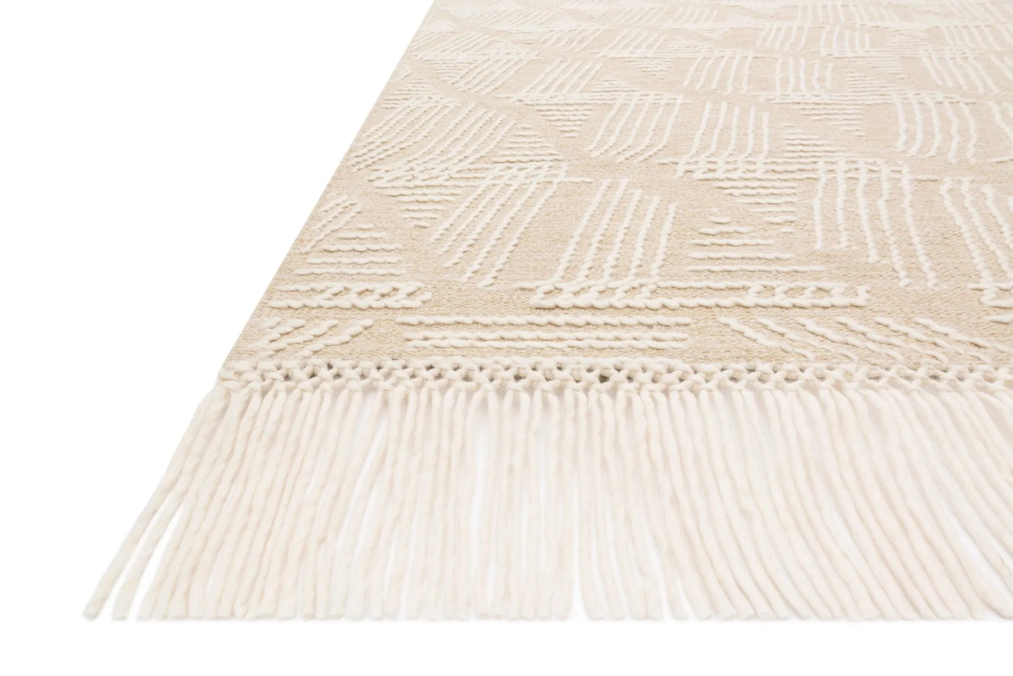 Newton by Magnolia Home NET-03 Sand/Ivory Rug - Baconco