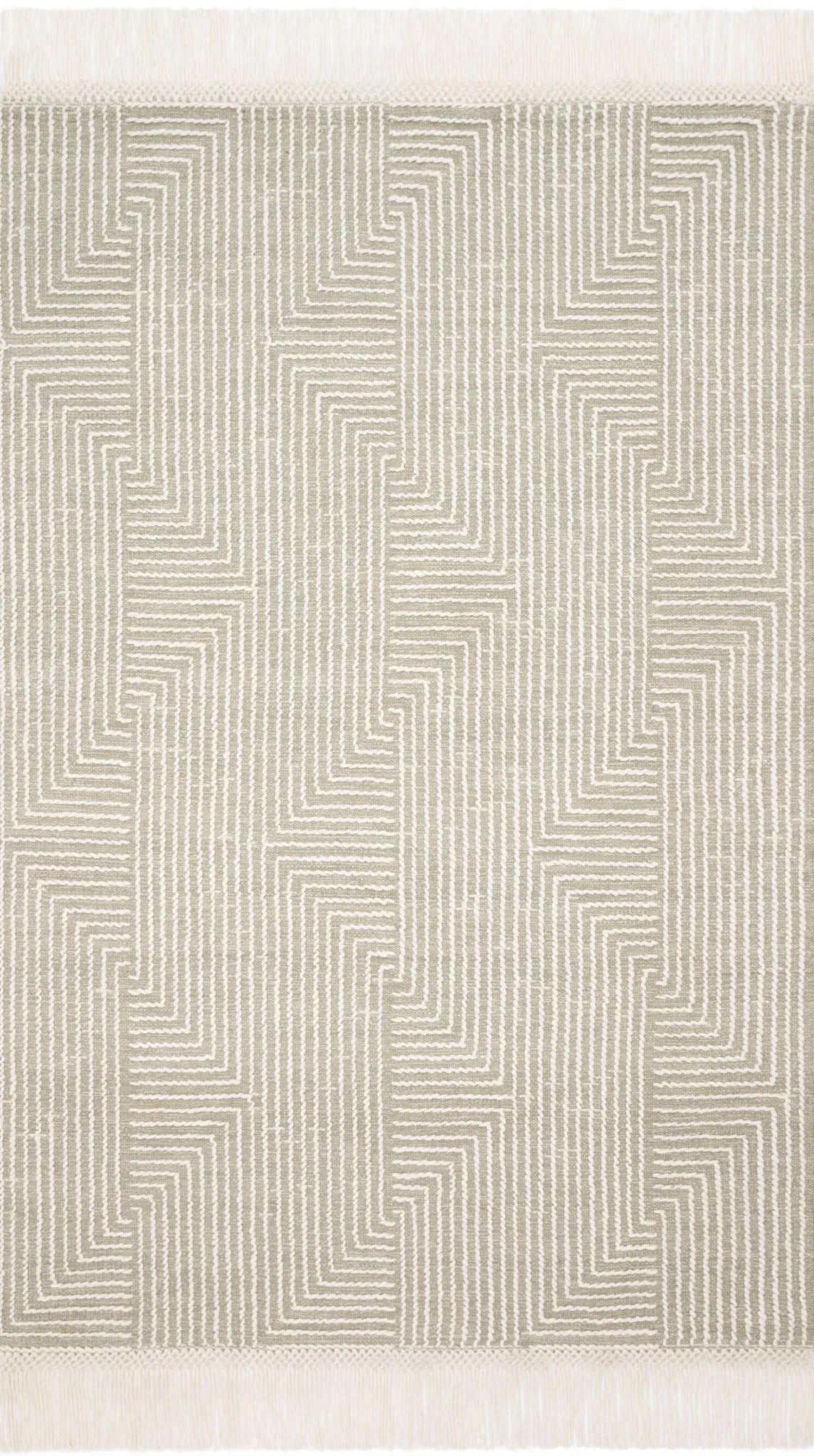 Newton by Magnolia Home NET-04 Sage/Ivory Rug - Baconco