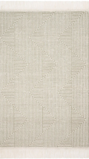 Newton by Magnolia Home NET-04 Sage/Ivory Rug - Baconco