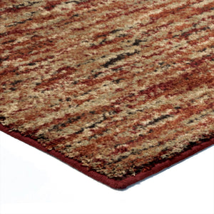 Next Generation 4423 Multi Solid Red Rug - Baconco