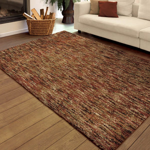 Next Generation 4423 Multi Solid Red Rug - Baconco