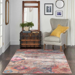 Nicole Curtis Machine Washable Series 1 SR106 Multi Rug - Baconco