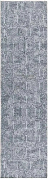 Nicole Curtis Machine Washable Series 1 SR107 Blue/Grey Rug - Baconco