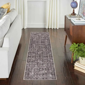 Nicole Curtis Machine Washable Series 1 SR107 Mocha Rug - Baconco