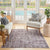 Nicole Curtis Machine Washable Series 1 SR107 Mocha Rug - Baconco