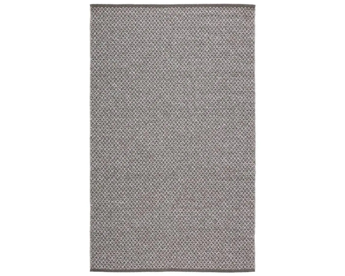 Nirvana NIR02 Foster Gray / White Rug - Baconco