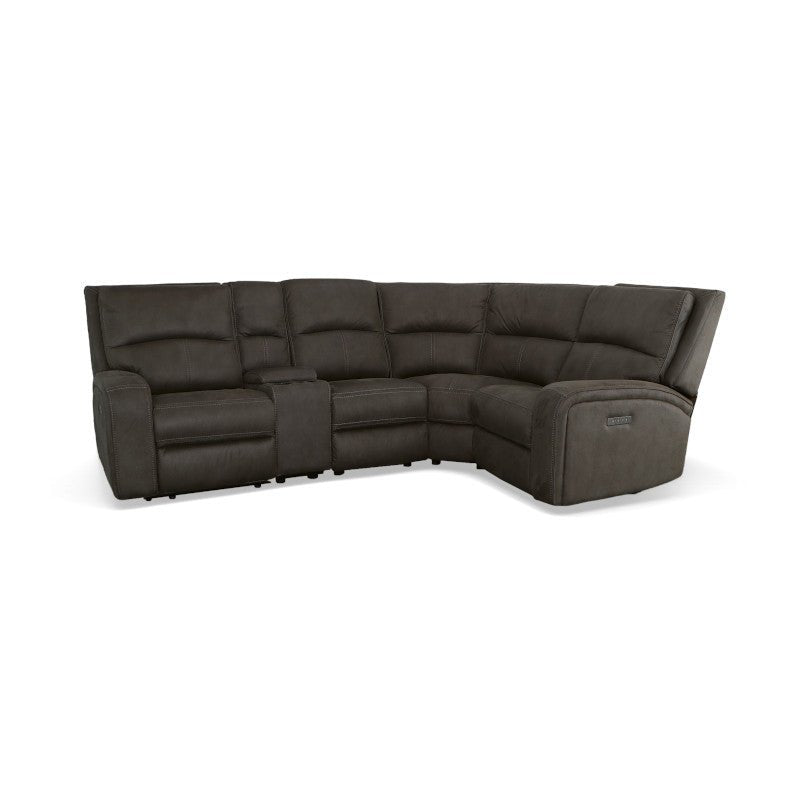 Nirvana Power Reclining Sectional with Power Headrests - Baconco