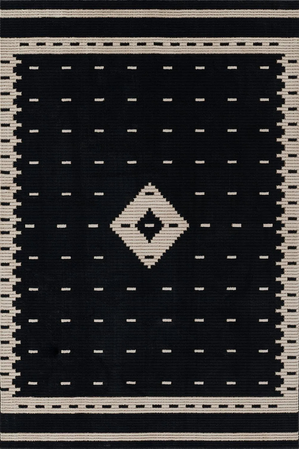 Noho NO-6 Black Rug - Baconco