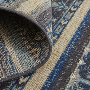 Nolan 39Atf Blue/Gray Rug - Baconco