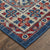 Nolan 39Caf Blue/Red Rug - Baconco