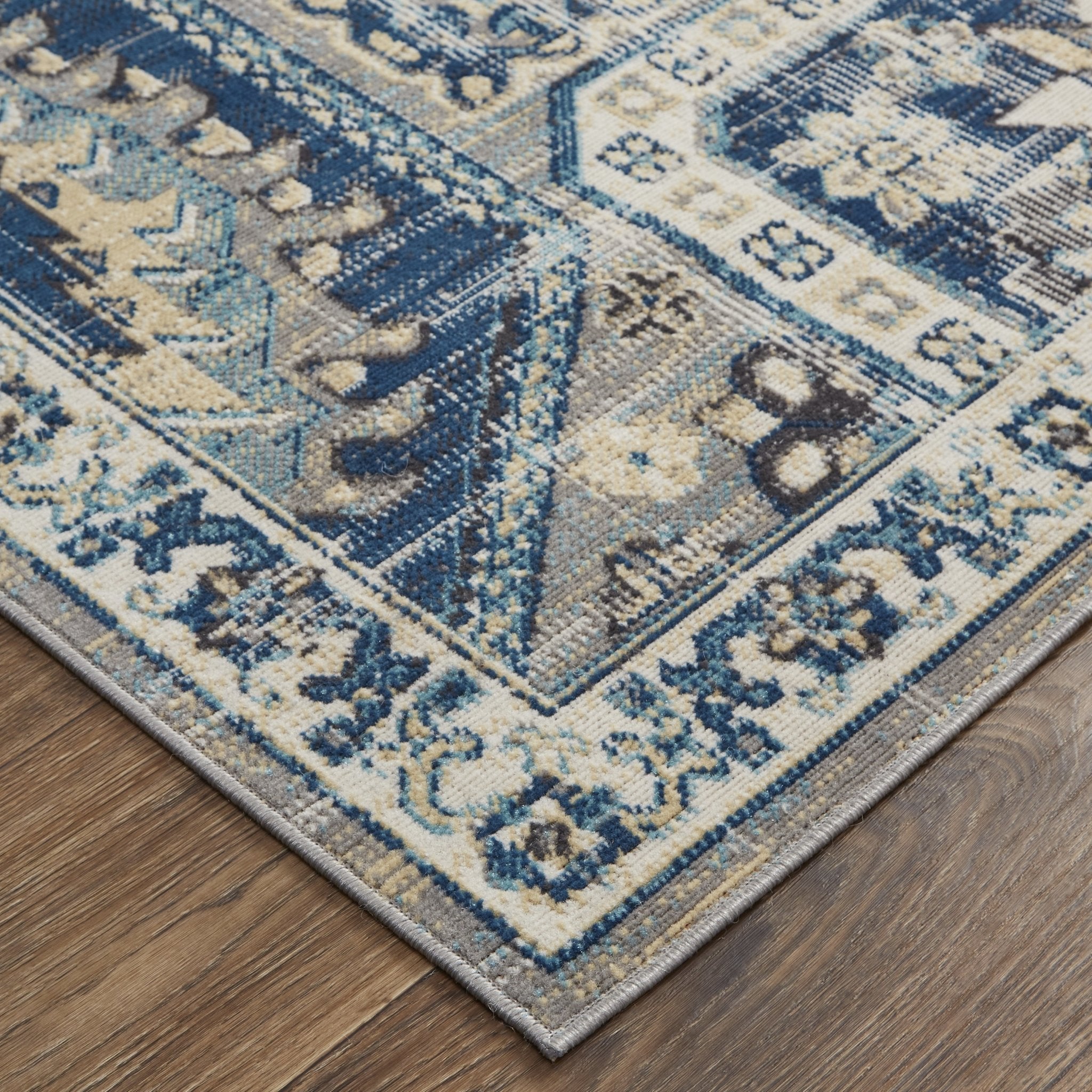 Nolan 39Cdf Blue/Gray Rug - Baconco