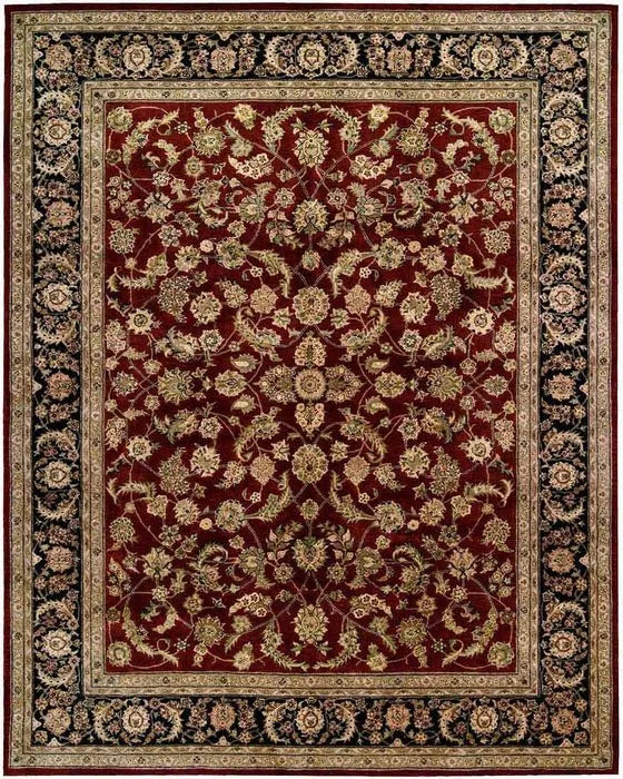 Nourison 2000 2002 Burgundy Rug - Baconco