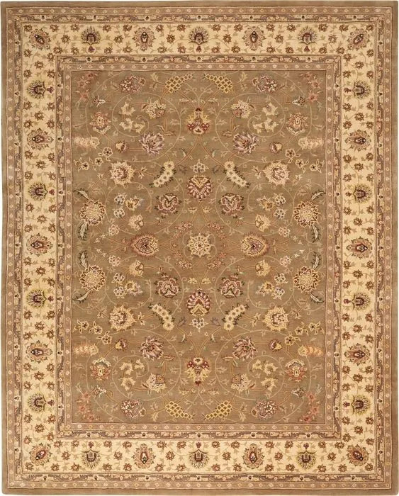 Nourison 2000 2003 Olive Rug - Baconco