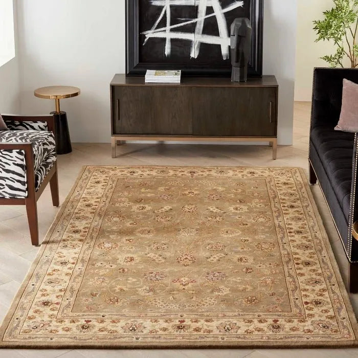 Nourison 2000 2003 Olive Rug - Baconco