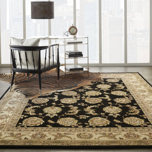 Nourison 2000 2022 Black Rug - Baconco