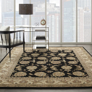 Nourison 2000 2022 Black Rug - Baconco