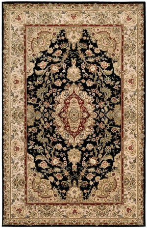 Nourison 2000 2028 Black Rug - Baconco