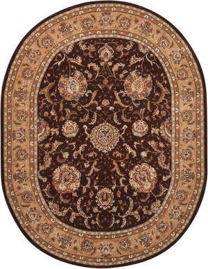 Nourison 2000 2206 Brown Rug - Baconco