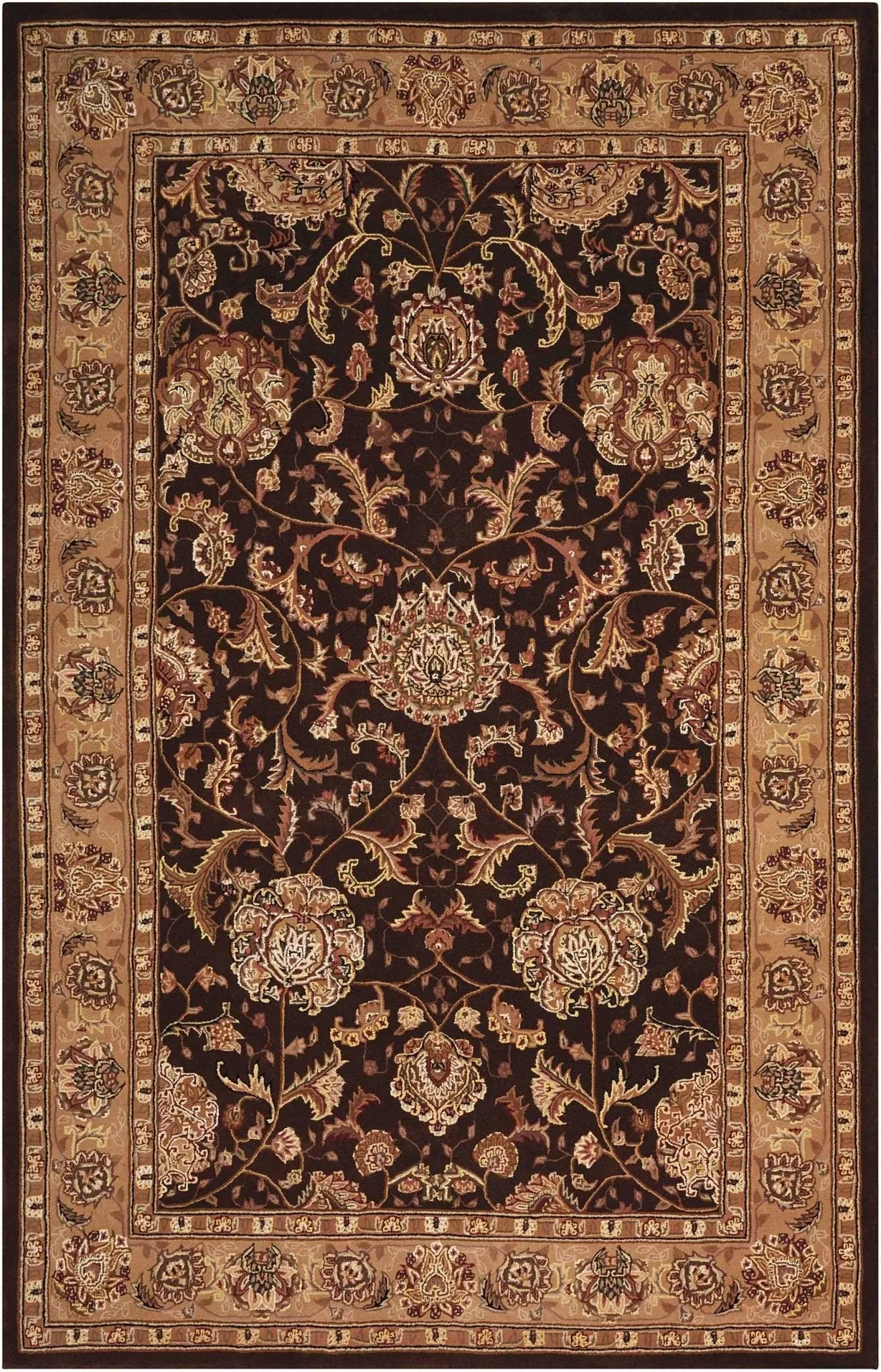 Nourison 2000 2206 Brown Rug - Baconco