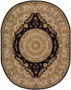 Nourison 2000 2233 Black Rug - Baconco