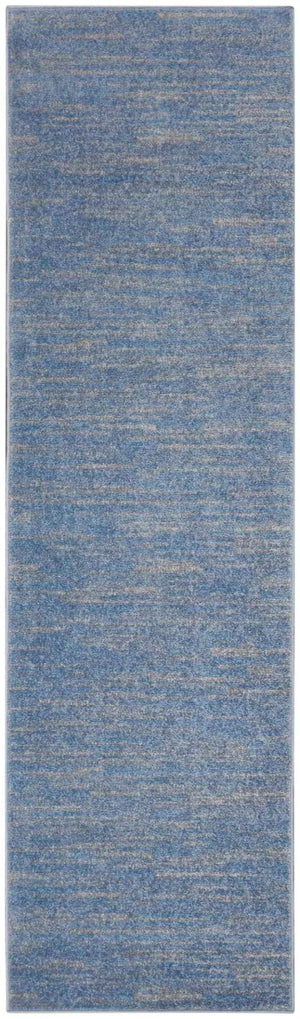 Nourison Essentials NRE01 Blue/Grey Rug - Baconco