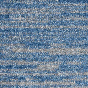 Nourison Essentials Nre01 Blue/Grey Rug - Baconco