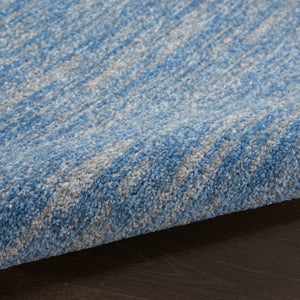 Nourison Essentials Nre01 Blue/Grey Rug - Baconco