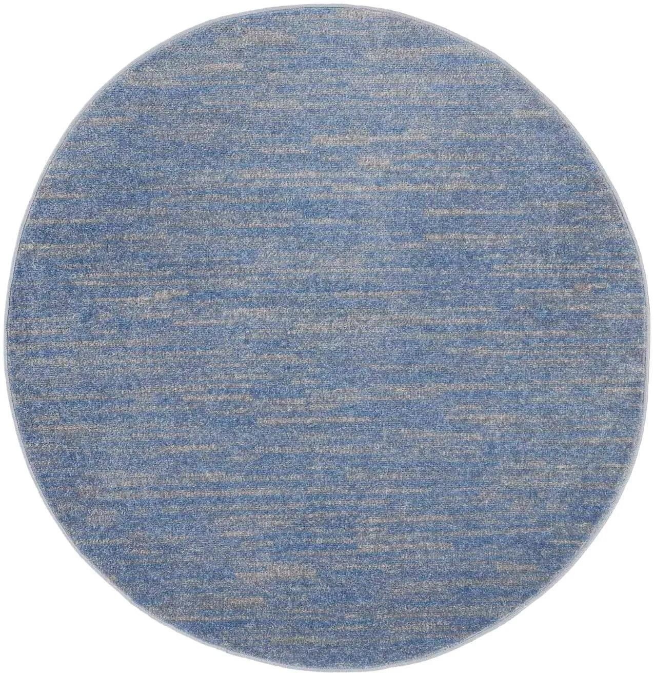 Nourison Essentials Nre01 Blue/Grey Rug - Baconco