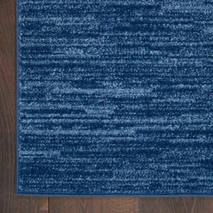 Nourison Essentials Nre01 Navy Blue Rug - Baconco