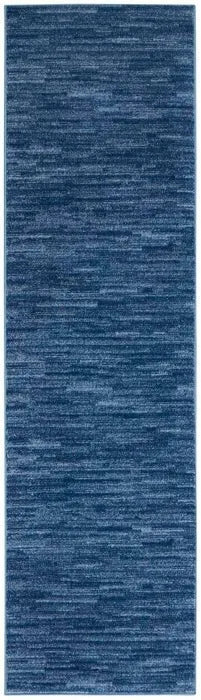 Nourison Essentials NRE01 Navy Blue Rug - Baconco