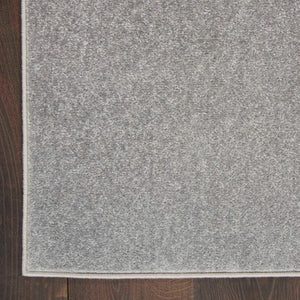 Nourison Essentials Nre01 Silver Grey Rug - Baconco