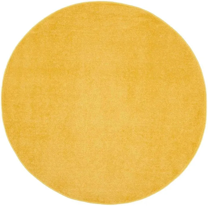 Nourison Essentials Nre01 Yellow Rug - Baconco