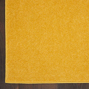 Nourison Essentials Nre01 Yellow Rug - Baconco