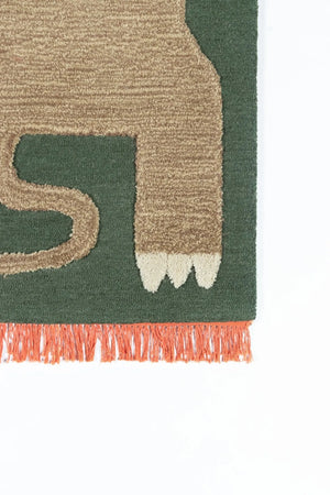 Novogratz Atticus ATC-1 Green Rug - Baconco